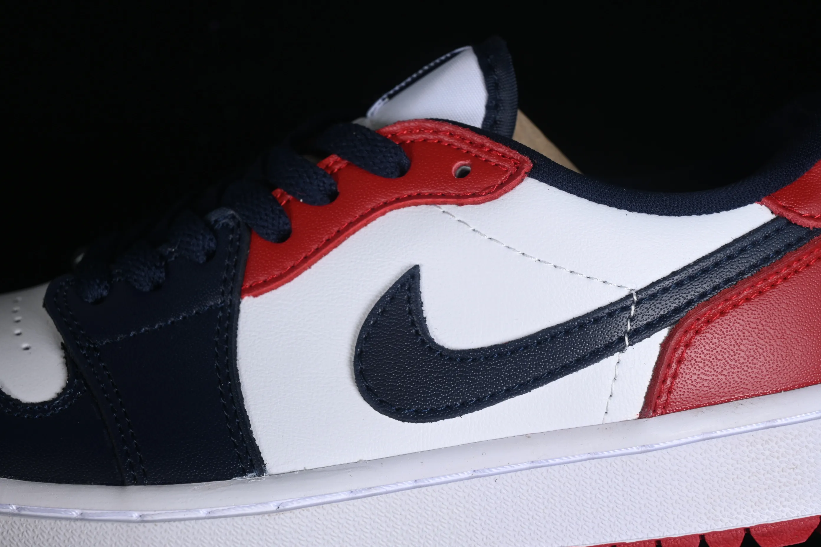All categories Air Jordan Jordan series basketball shoes Air Jordan 1 Low Z version Air Jordan 1 Low Golf AJ1 Joe 1 new golf version black and white toe DD9315-113